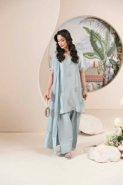 Aster formal farshi shalwar by Uzman Yasen