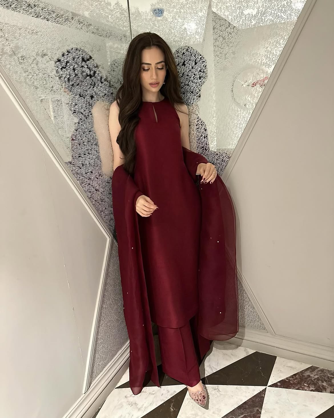 Deep Maroon