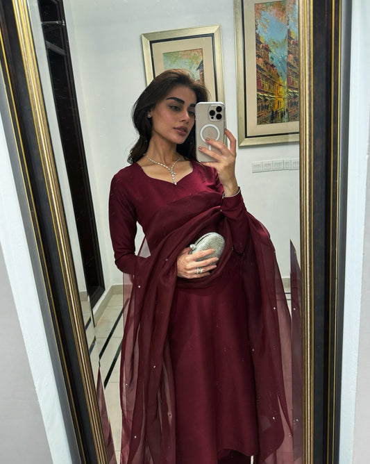 Deep Maroon