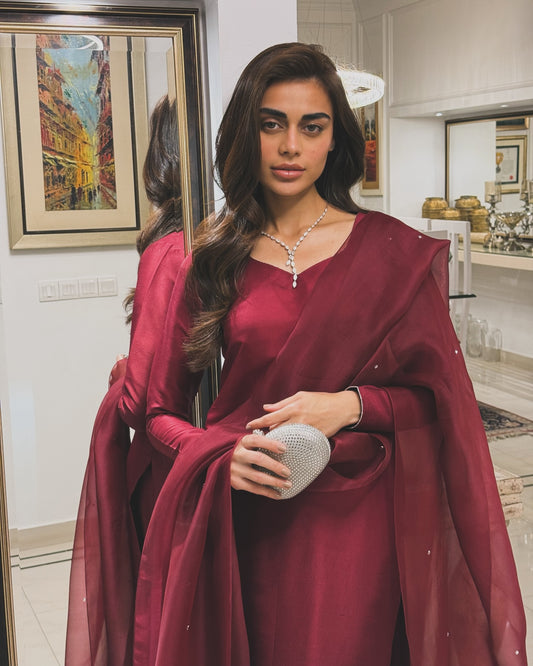 Deep Maroon
